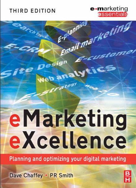 Book cover of eMarketing eXcellence by Dave Chaffey Book cover of eMarketing eXcellence by Dave Chaffey